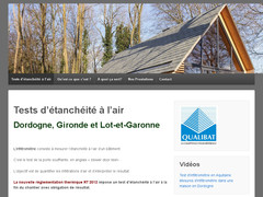 Détails : TEST INFILTROMETRIE AQUITAINE