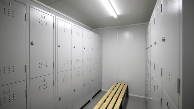 vestiaire de chantier