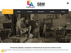 Détails : SBM - fabrication de pierres de parement en béton moulé en Normandie