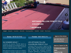 Détails : Entreprise Falloni Charpentier Couvreur à Nice.