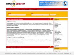 Annuaire des installateurs solaires en France