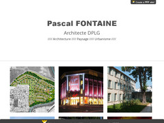 Détails : Pascal FONTAINE Architecte